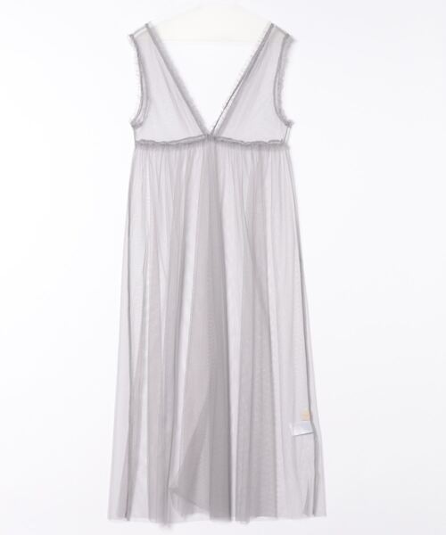 esutoreja（エストレジャ）の「チュールドレス（ワンピース・レディース・ブラック/ホワイト/グレー・FREE）」の7枚目の写真