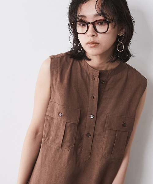 CHIC STYLE（シックスタイル）の「＜大きいサイズ＞レーヨン麻