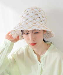 ラ・メゾンドリリス　　ハット　ブラウン　IENA SLOBE IENA（スローブイエナ）の「La Maison de Lyllis/ラ