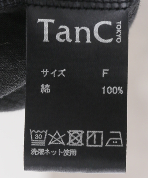 AP STUDIO（エーピーストゥディオ）の「【TanC TOKYO/タンクトウキョウ】バックオープンラップトップ（Tシャツ/カットソー・レディース・ホワイト/ブラック・FREE）」の13枚目の写真