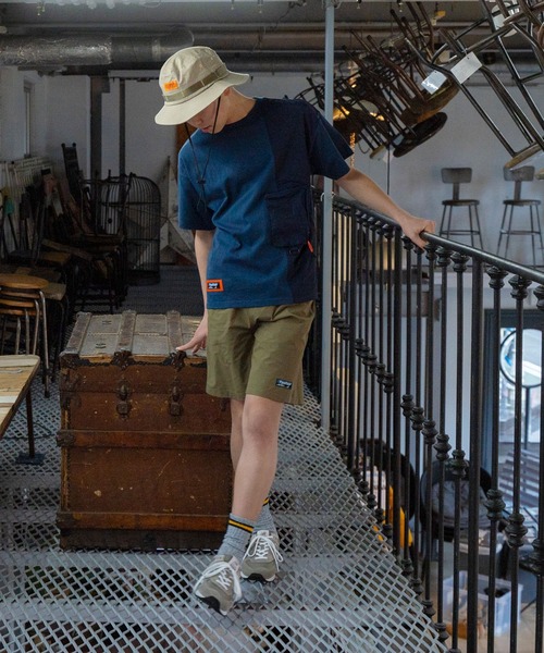 PEN FIELD（ペンフィールド）の「【大人向けサイズあり】【Penfield】【撥水】【セットアップ対応】リップストップ・ショートパンツ（その他パンツ・キッズ・ブルー/カーキ/ブラック・140cm/150cm/160cm/170cm）」の8枚目の写真