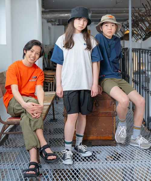 PEN FIELD（ペンフィールド）の「【大人向けサイズあり】【Penfield】【撥水】【セットアップ対応】リップストップ・ショートパンツ（その他パンツ・キッズ・ブルー/カーキ/ブラック・140cm/150cm/160cm/170cm）」の9枚目の写真