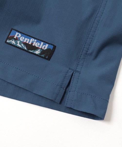 PEN FIELD（ペンフィールド）の「【大人向けサイズあり】【Penfield】【撥水】【セットアップ対応】リップストップ・ショートパンツ（その他パンツ・キッズ・ブルー/カーキ/ブラック・140cm/150cm/160cm/170cm）」の4枚目の写真