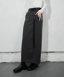 Y/lim（イリム）の「ピンストライプIラインスカート（スカート）」