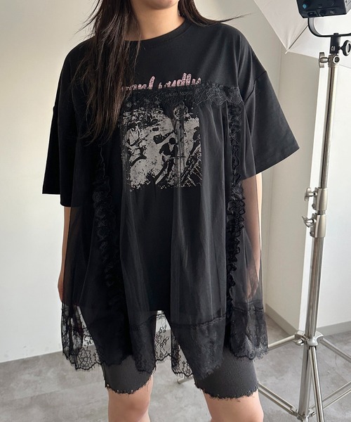 apres jour mignon(アプレジュールミニョン)の「バイカーパンツ【ZOZOTOWN限定アイテム】(その他パンツ・レディース・チャコールグレー/ブラック・X-LARGE/MEDIUM/SMALL)」の8枚目の写真