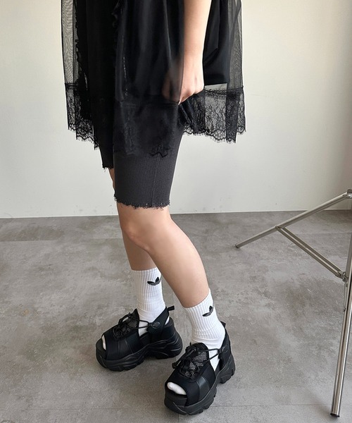 apres jour mignon(アプレジュールミニョン)の「バイカーパンツ【ZOZOTOWN限定アイテム】(その他パンツ・レディース・チャコールグレー/ブラック・X-LARGE/MEDIUM/SMALL)」の13枚目の写真