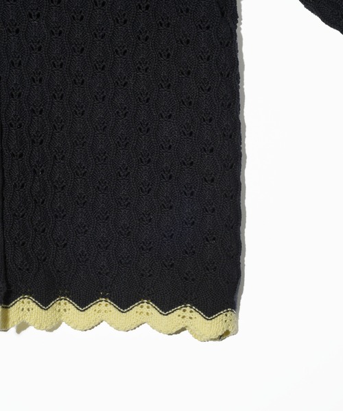 MILKFED.(ミルクフェド)の「SCALLOP HEM KNIT CARDIGAN(カーディガン/ボレロ・レディース・アッシュ/ブラック/ネイビー・ONE SIZE)」の16枚目の写真