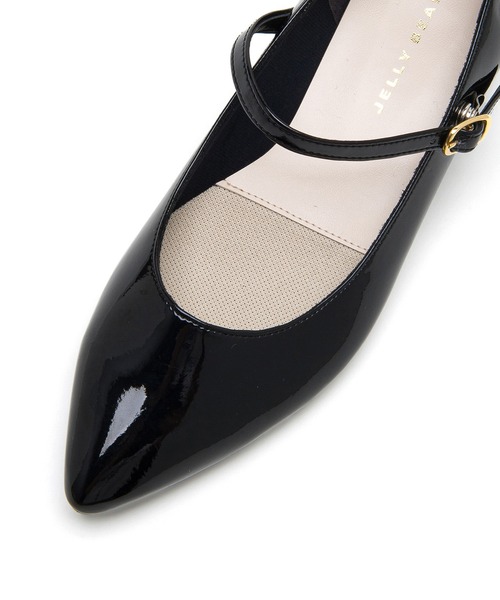 【セール】【レイン対応】レインストラップパンプス【Made in Japan】(325-33981)JELLY BEANS(ジェリービーンズ)（レインシューズ）｜JELLY BEANS（ジェリービーンズ）