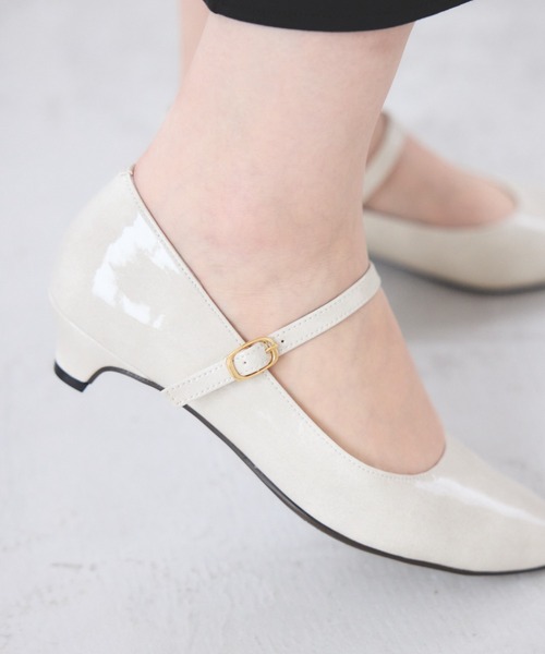 【セール】【レイン対応】レインストラップパンプス【Made in Japan】(325-33981)JELLY BEANS(ジェリービーンズ)（レインシューズ）｜JELLY BEANS（ジェリービーンズ）