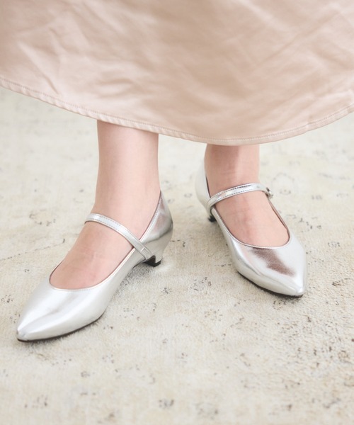 【セール】【レイン対応】レインストラップパンプス【Made in Japan】(325-33981)JELLY BEANS(ジェリービーンズ)（レインシューズ）｜JELLY BEANS（ジェリービーンズ）