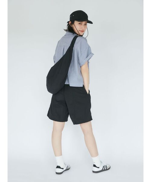 Ungrid（アングリッド）の「ハーフスリーブエンブロイダリーシャツ（シャツ/ブラウス・レディース・ブラック/スカイブルー/ブルー・FREE）」の11枚目の写真