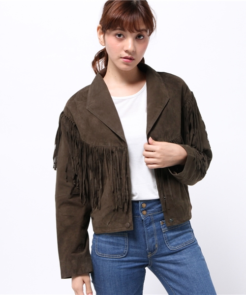 Kastane（カスタネ）の「フリンジJK（ブルゾン）」 - WEAR
