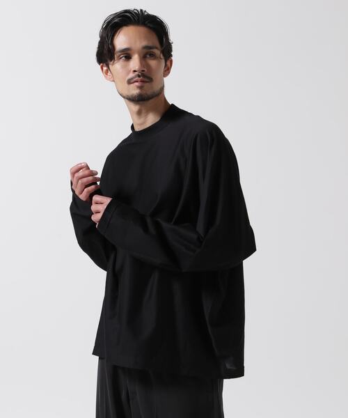 GARDEN TOKYO(ガーデントウキョウ)の「hayha lamka/ヘイヘ ラムカ/hayha lamka LONG SLEEVE(Tシャツ/カットソー・メンズ・ブラック・F)」の6枚目の写真