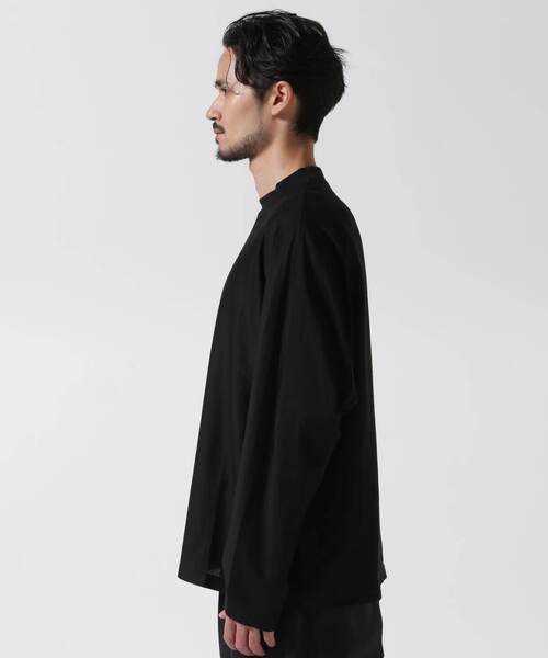 GARDEN TOKYO(ガーデントウキョウ)の「hayha lamka/ヘイヘ ラムカ/hayha lamka LONG SLEEVE(Tシャツ/カットソー・メンズ・ブラック・F)」の7枚目の写真
