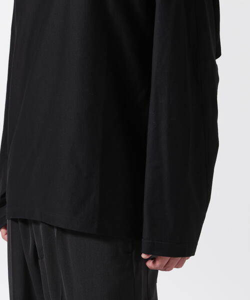 GARDEN TOKYO(ガーデントウキョウ)の「hayha lamka/ヘイヘ ラムカ/hayha lamka LONG SLEEVE(Tシャツ/カットソー・メンズ・ブラック・F)」の13枚目の写真