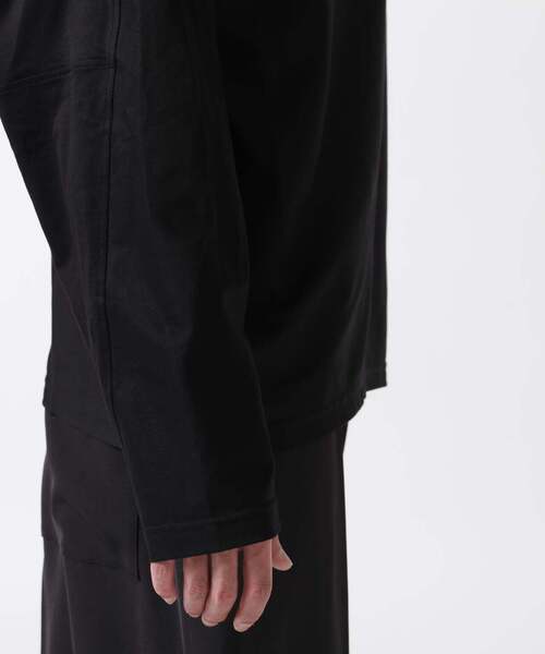 GARDEN TOKYO(ガーデントウキョウ)の「hayha lamka/ヘイヘ ラムカ/hayha lamka LONG SLEEVE(Tシャツ/カットソー・メンズ・ブラック・F)」の14枚目の写真