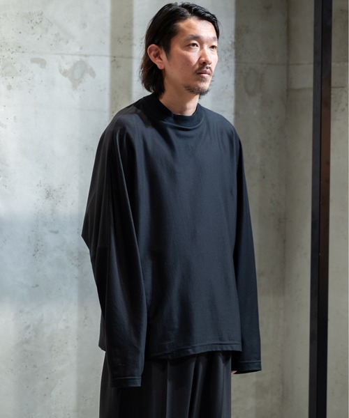 GARDEN TOKYO(ガーデントウキョウ)の「hayha lamka/ヘイヘ ラムカ/hayha lamka LONG SLEEVE(Tシャツ/カットソー・メンズ・ブラック・F)」の5枚目の写真