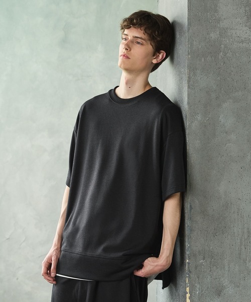 スウェットシャツ ZARA】ジッパー デニム スウェットシャツ (ZARA/スウェット
