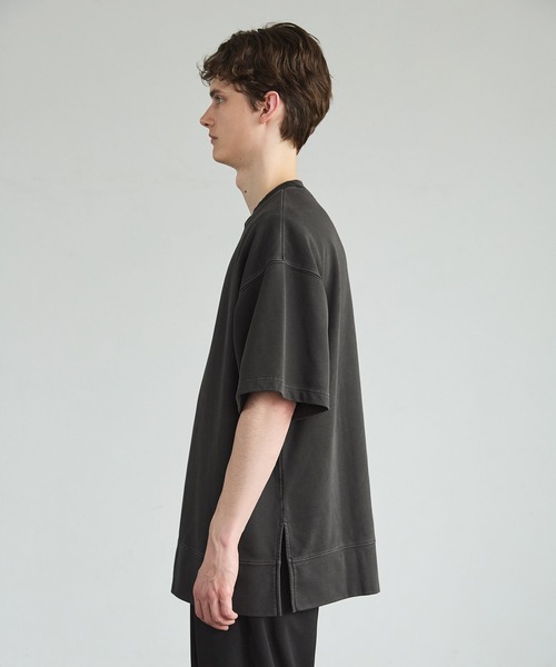 TFW49 23SS SWEAT S/S スウェットTシャツT102310022 ルーズシルエットスウェードロンT メンズ 長袖Tシャツ
