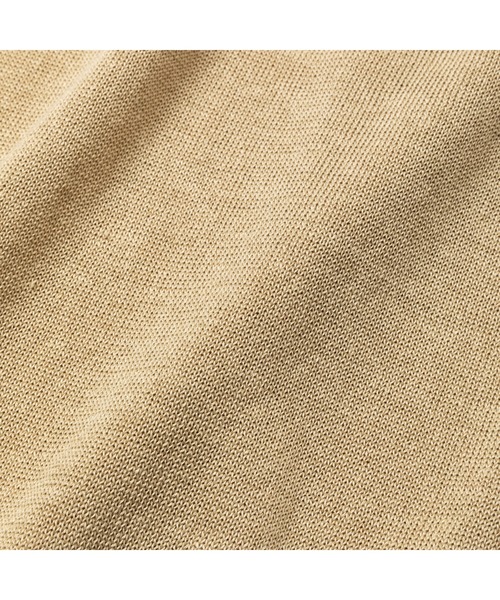 CALEE(キャリー)の「×EYYA L/N DROP SHOULDER S/S SPRING KNIT SW(ニット/セーター・メンズ・ブラック/ベージュ・MEDIUM/LARGE/X-LARGE)」の6枚目の写真