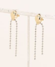 natural couture | コンビカラーイヤリング(イヤリング)