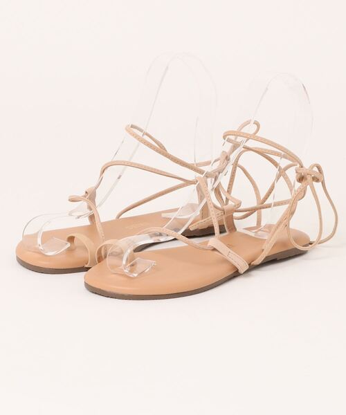 【セール】【W】【it】【IW4】【Tkees】サンダル 編み上げ JO LEATHER（サンダル）｜TKEES（ティキーズ）