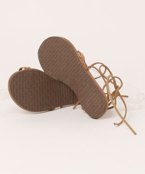 TKEES(ティキーズ)の「【W】【it】【IW4】【Tkees】サンダル 編み上げ JO LEATHER(サンダル・レディース・ピンク/ブラウン・US8/US7/US6/US5)」の4枚目の写真