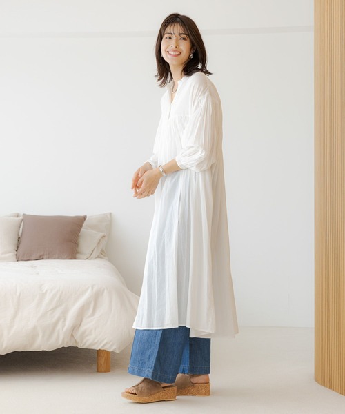 Elura（エルーラ）の「ふかふかFITウェッジソールサンダル/126049（サンダル・レディース・アイボリー/ベージュ・LARGE/MEDIUM）」の22枚目の写真