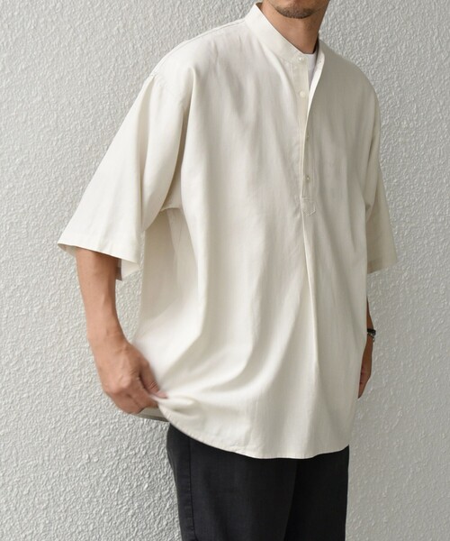 WEB限定】SHIPS any:〈洗濯機可能〉リネン/レーヨン バンド