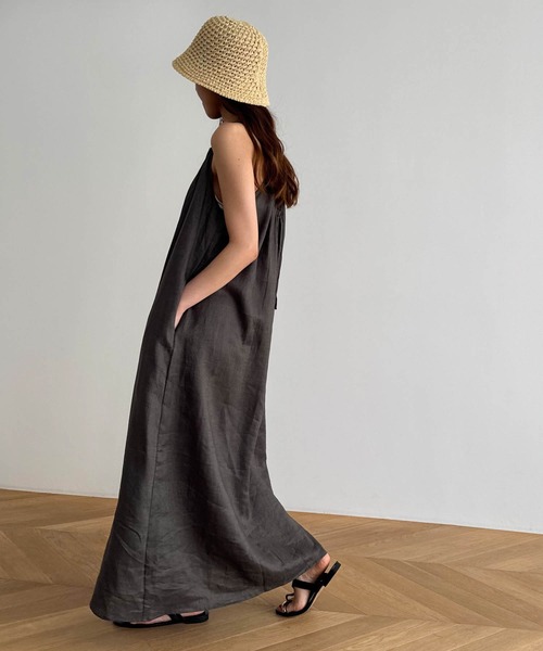 CANAL JEAN（キャナルジーン）の「El mar　メッシュバケットハット（ハット・レディース・クリーム/ブラック/ベージュ・ONE SIZE）」の8枚目の写真