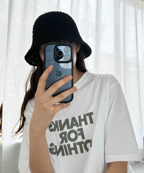 CANAL JEAN（キャナルジーン）の「El mar　メッシュバケットハット（ハット・レディース・クリーム/ブラック/ベージュ・ONE SIZE）」の5枚目の写真