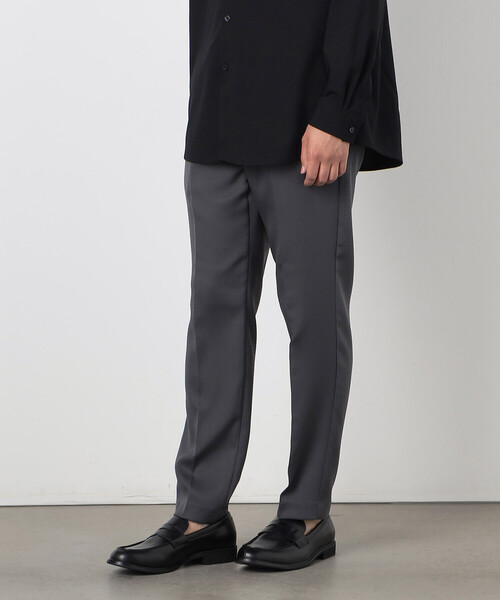 COMME CA ISM（コムサイズム）の「ファンクショナル テーパードスラックス（スラックス・メンズ・チャコール/ベージュ/ブラック・SMALL/MEDIUM/LARGE）」の16枚目の写真
