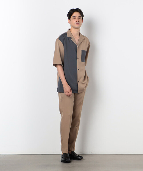 COMME CA ISM（コムサイズム）の「ファンクショナル テーパードスラックス（スラックス・メンズ・チャコール/ベージュ/ブラック・SMALL/MEDIUM/LARGE）」の18枚目の写真