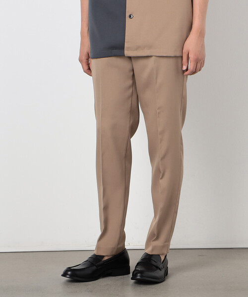 COMME CA ISM（コムサイズム）の「ファンクショナル テーパードスラックス（スラックス・メンズ・チャコール/ベージュ/ブラック・SMALL/MEDIUM/LARGE）」の19枚目の写真