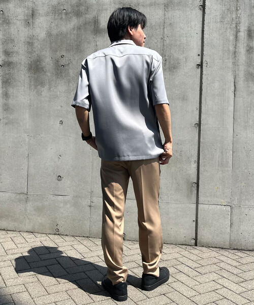 COMME CA ISM（コムサイズム）の「ファンクショナル テーパードスラックス（スラックス・メンズ・チャコール/ベージュ/ブラック・SMALL/MEDIUM/LARGE）」の9枚目の写真