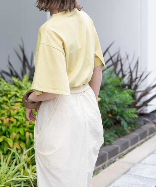 KBF（ケイビーエフ）の「BIGロゴTEE（Tシャツ/カットソー・レディース・イエロー系その他/ブルー系その他・ONE）」の5枚目の写真