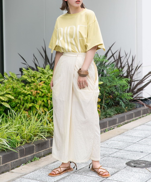 KBF（ケイビーエフ）の「BIGロゴTEE（Tシャツ/カットソー・レディース・イエロー系その他/ブルー系その他・ONE）」の7枚目の写真