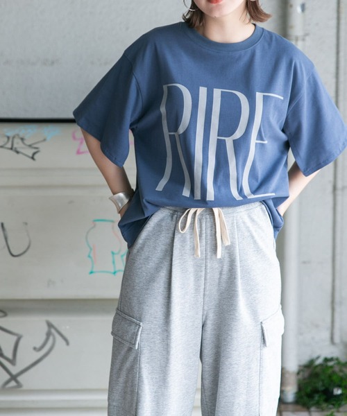 KBF（ケイビーエフ）の「BIGロゴTEE（Tシャツ/カットソー・レディース・イエロー系その他/ブルー系その他・ONE）」の10枚目の写真