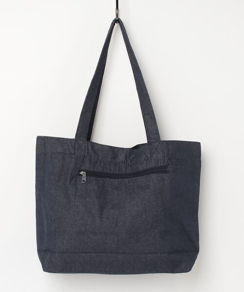 Per sist ence(パーシエンス)の「ロゴ刺繍ラージトート(トートバッグ・レディース・ストライプ/チェック/ブラック/アイボリー/インディゴブルー/カーキ/グレー/ネイビー系/ブラック系・FREE)」の17枚目の写真
