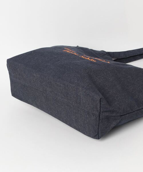 Per sist ence(パーシエンス)の「ロゴ刺繍ラージトート(トートバッグ・レディース・ストライプ/チェック/ブラック/アイボリー/インディゴブルー/カーキ/グレー/ネイビー系/ブラック系・FREE)」の18枚目の写真