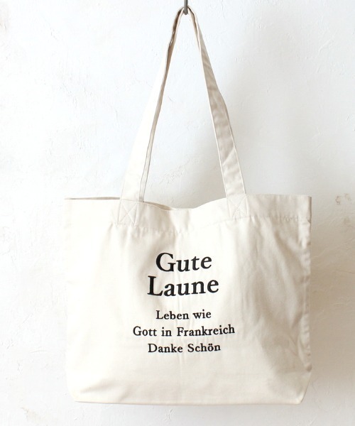 Per sist ence(パーシエンス)の「ロゴ刺繍ラージトート(トートバッグ・レディース・ストライプ/チェック/ブラック/アイボリー/インディゴブルー/カーキ/グレー/ネイビー系/ブラック系・FREE)」の10枚目の写真
