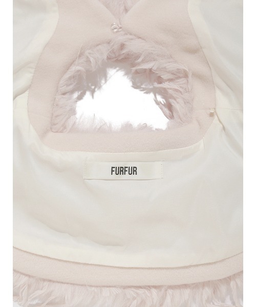【セール】エコフェザー付け襟（付け襟）｜FURFUR（ファーファー）