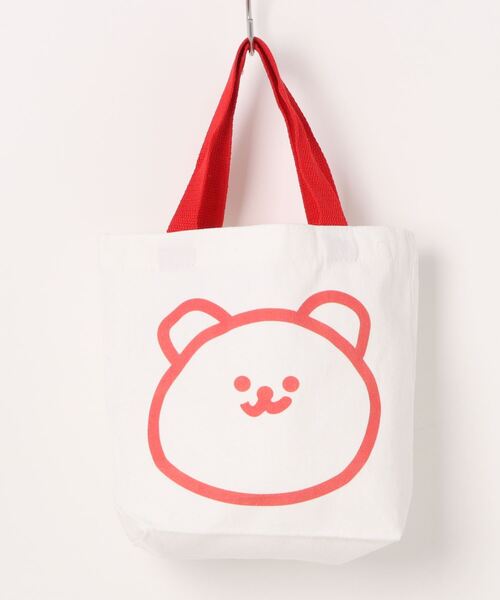 Urban Outfitters☆ マーケット・キャンバストートバッグ urbanfemine./くまミニキャンバスバッグ U7306(トートバッグ