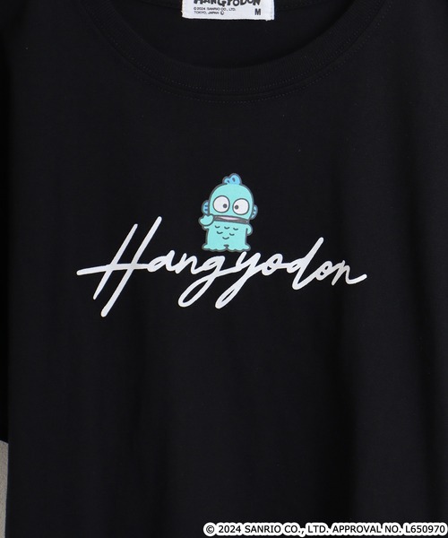 sanrio(サンリオ)の「サンリオキャラクターズ ワイド巾ショート丈Tシャツ(Tシャツ/カットソー・レディース・ブラック/オートミール/ネイビー/チャコール/ホワイト/アイボリー・M/L/LL)」の17枚目の写真
