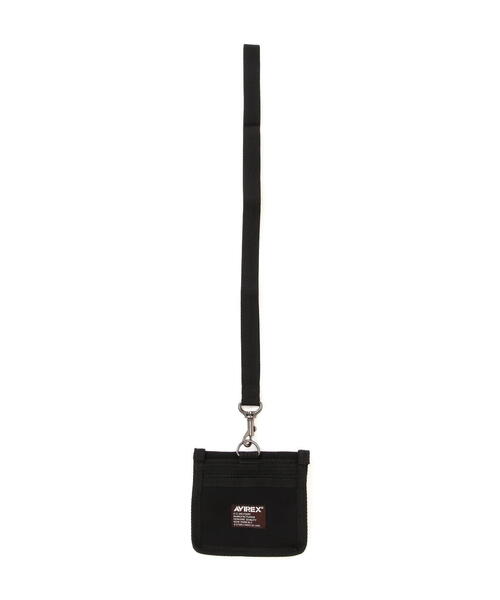 AVIREX（アヴィレックス）の「EAGLE ID CARD HOLDER / イーグル ID カードホルダー / AVIREX / アヴィレックス / AVX3519（パスケース・メンズ・カーキ/その他3/ブラック・F）」の6枚目の写真