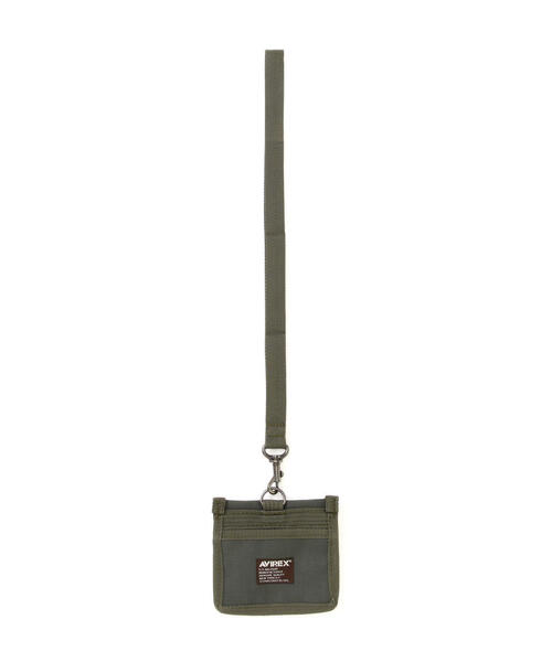 AVIREX（アヴィレックス）の「EAGLE ID CARD HOLDER / イーグル ID カードホルダー / AVIREX / アヴィレックス / AVX3519（パスケース・メンズ・カーキ/その他3/ブラック・F）」の7枚目の写真