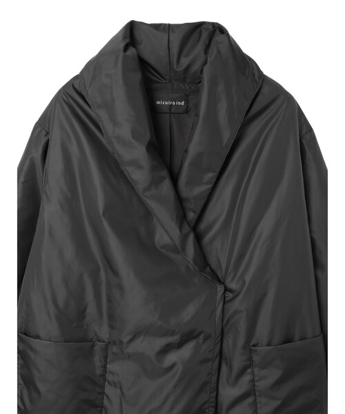 mizuiroind（ミズイロインド）の「mizuiro ind ドレープライトダウンコート（ダウンジャケット/コート・レディース・ベージュ系その他/ブラウン系その他/グレー系その他/ブラック系その他・FREE）」の18枚目の写真
