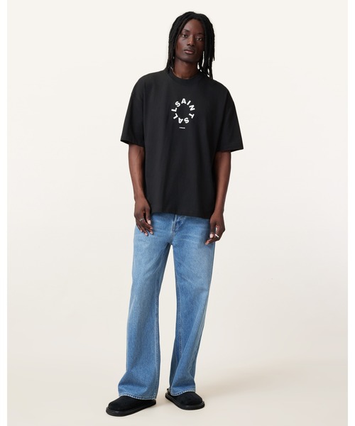 ★ALLSAINTS オールセインツ ティエラ グラフィック Tシャツ★ TIERRA OVERSIZED CREW NECK LOGO T-SHIRT | TIERRA オーバー
