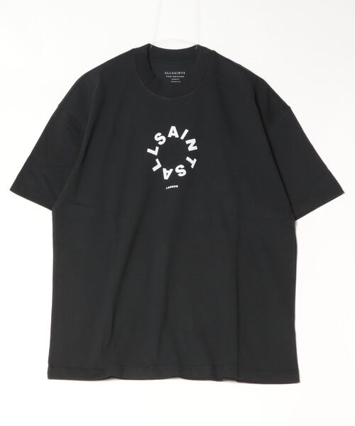 ALLSAINTS(オールセインツ)の「TIERRA OVERSIZED CREW NECK LOGO T-SHIRT | TIERRA オーバーサイズ クルー ネック ロゴ Tシャツ(Tシャツ/カットソー・メンズ・ブラック・XS/S/M/L/XL)」の12枚目の写真