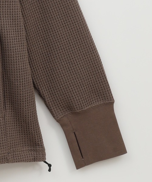 FUSE（フューズ）の「度詰めサーマルフーディー（パーカー・メンズ・ブラウン/グレー・02/03）」の5枚目の写真